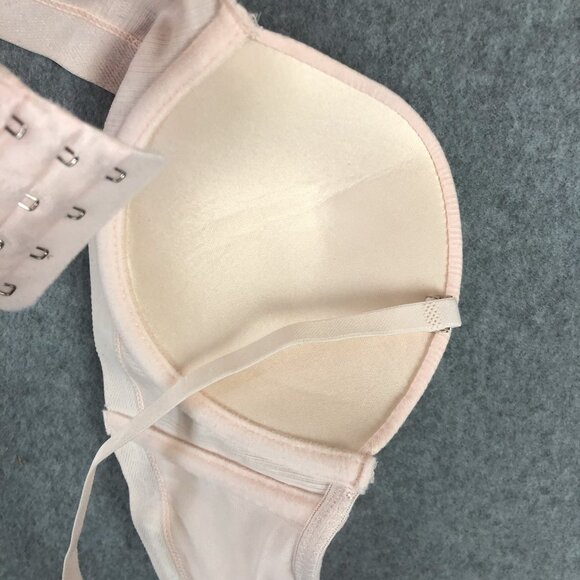 Tahari Pink Push Up Logo Bra Size 34C - Picture 4 of 6